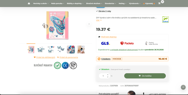 Detail produktu - elisvpapíru.cz