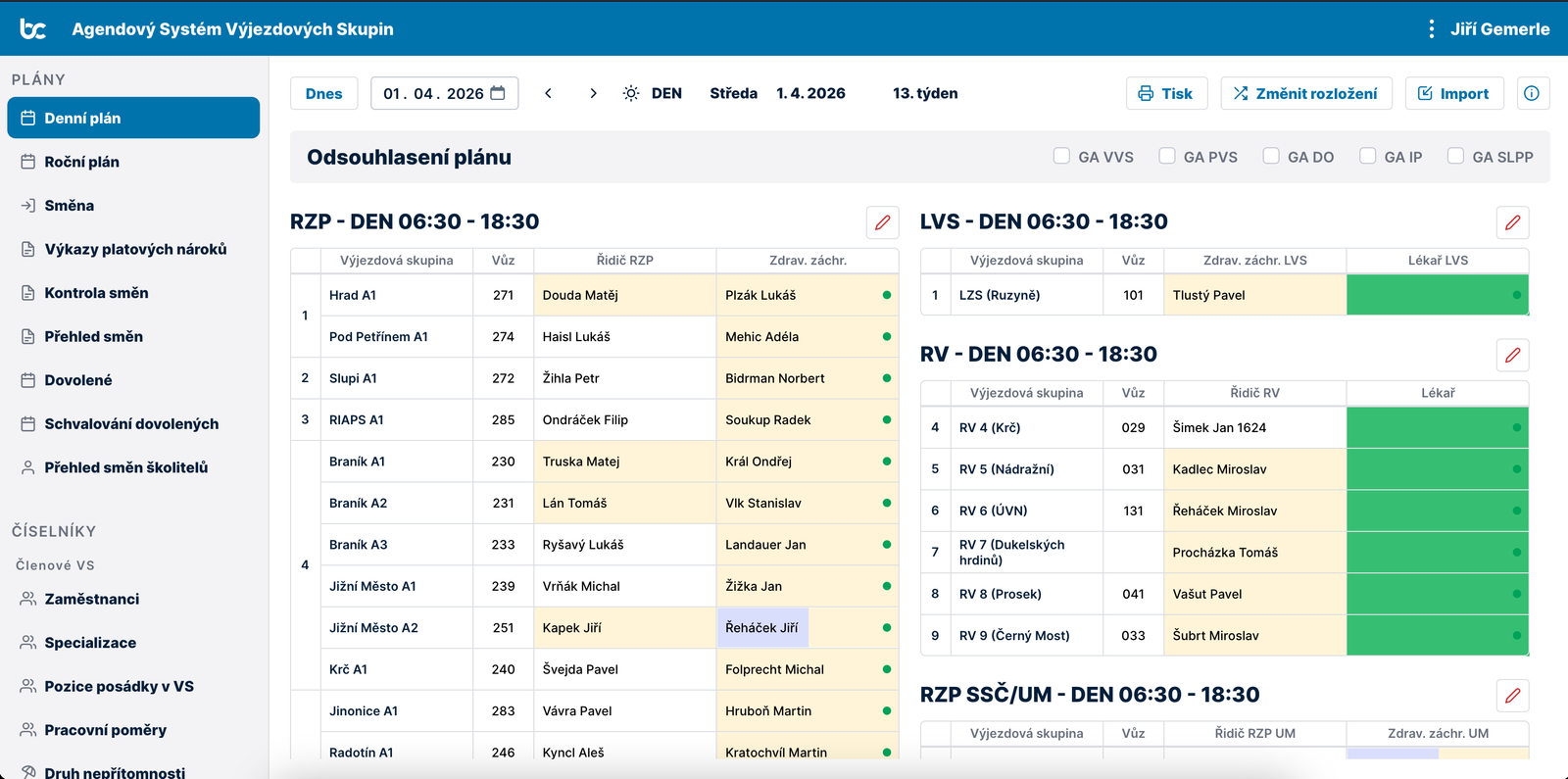 Záchranná služba Praha